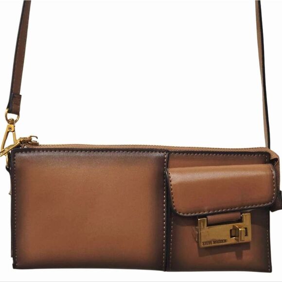 Steve Madden BLink Shoulder Bag- Nutshell New | Mercari Steve Madden BLink Shoulder Bag- Nutshell